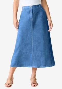 Plus Size Knit Skirts