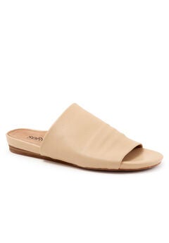 Beige Slingback Sandals